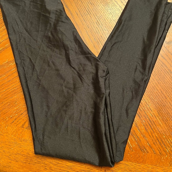 American Apparel Womens Nylon Tricot High Waist Legging - Picture 6 of 8